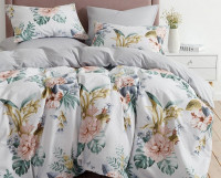 Постельное белье двухстороннее из твил-сатина SAILID BP-168-4 семейное