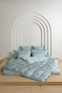 Постельное белье GERMAN GRASS SEA WAVE BRILLIANT GRASS 50х70 (2шт), 70х70 (2шт) семейное