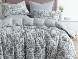 Постельное белье двухстороннее из твил-сатина SAILID BP-172-4 семейное