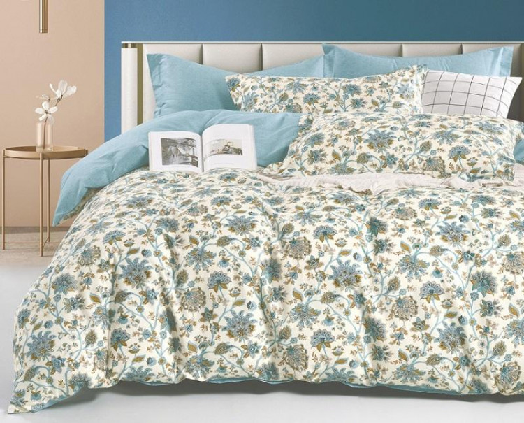 Постельное белье двухстороннее из твил-сатина SAILID BP-159-2 2-спальное