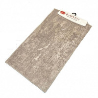 Набор ковриков для ванной софт жаккард KARVEN KV418 BUKET темно-бежевый 50х60 (1шт), 60х100 (1шт)