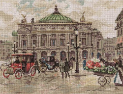 Набор для вышивания PANNA Золотая коллекция GM-1481 ПАРИЖ. ГРАНД ОПЕРА 40х25