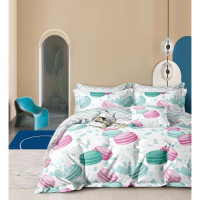 Постельное белье из твил-сатина BELPOL МАКАРУНЫ 70х70 (2шт) 2-спальное