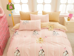 Постельное белье из твил-сатина TANGO ленивый котик 50х70 (2шт) 2-спальное