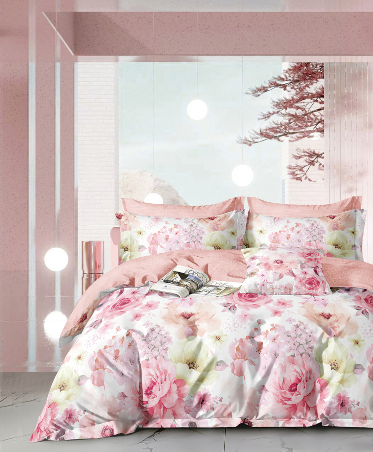 Постельное белье из твил-сатина TANGO блум 50х70 (2шт) 2-спальное