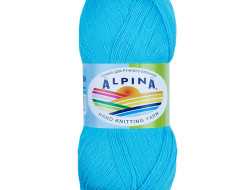 Пряжа ALPINA VIVEN №22 светло-голубая 100% бамбук 10 шт х 50 гр, 405 м +/- 15 м