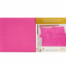 Простыня на резинке из сатина DIVA AFRODITA PR8 160х200х20 с наволочками 50х70 (2шт) розовая фуксия