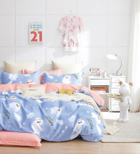 Постельное белье двухстороннее из твила TANGO TPIG-1682 50х70 (2шт), 70х70 (2шт) евро