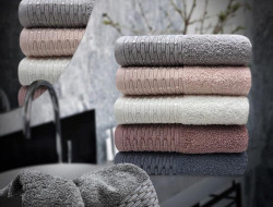 Набор полотенец махровых хлопковых KARVEN H3121 ELSA 50х90 (6шт)