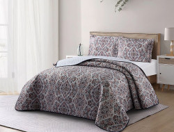 Покрывало с наволочками тонкое из полисатина TANGO LAFAYETTE моцарт 220х240