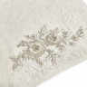 Набор полотенец махровых бамбуковых с гипюром в коробке KARVEN HS1716 FLOWERS V2 кремовый 50х90 (1шт), 70х140 (1шт)