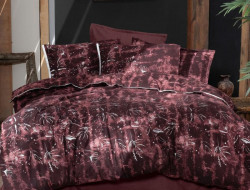 Постельное белье из фланели SAREV DORYANA BORDO 1,5-спальное