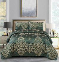 Покрывало с наволочками тонкое жаккардовое TANGO LUXOR LUX-28 220х240