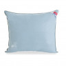 Подушка пуховая Легкие Сны КАМЕЛИЯ голубая 50х68 средняя