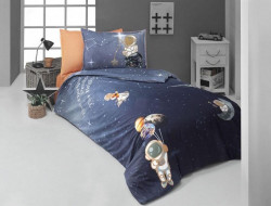 Постельное белье из поплина SAREV FANCY N217 SPACE STAR V1 50х70 (1шт) 1,5-спальное