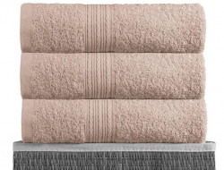 Полотенце махровое BAYRAMALY светло-серое 40х70